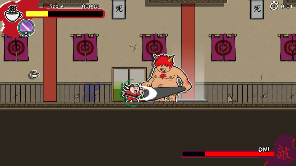 Super Hyperactive Ninja screenshot