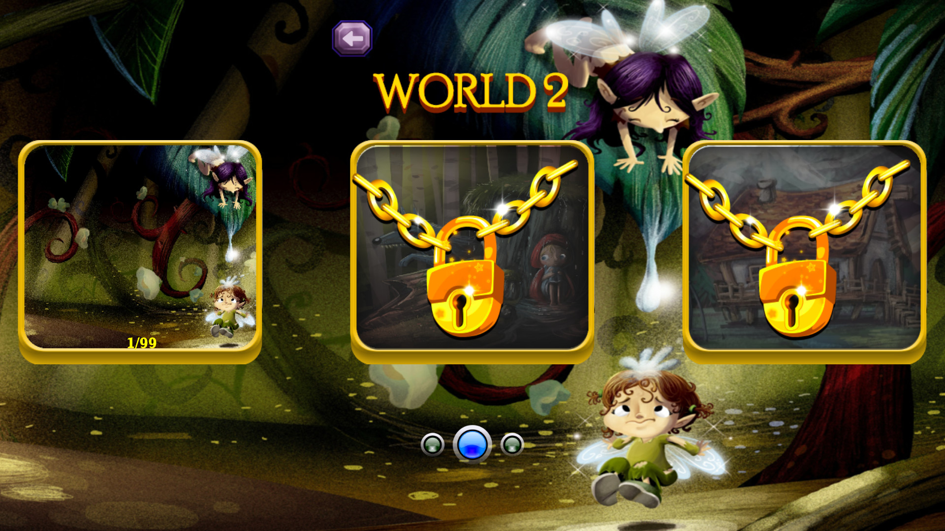 Fairies Magical Jewel Match Quest screenshot