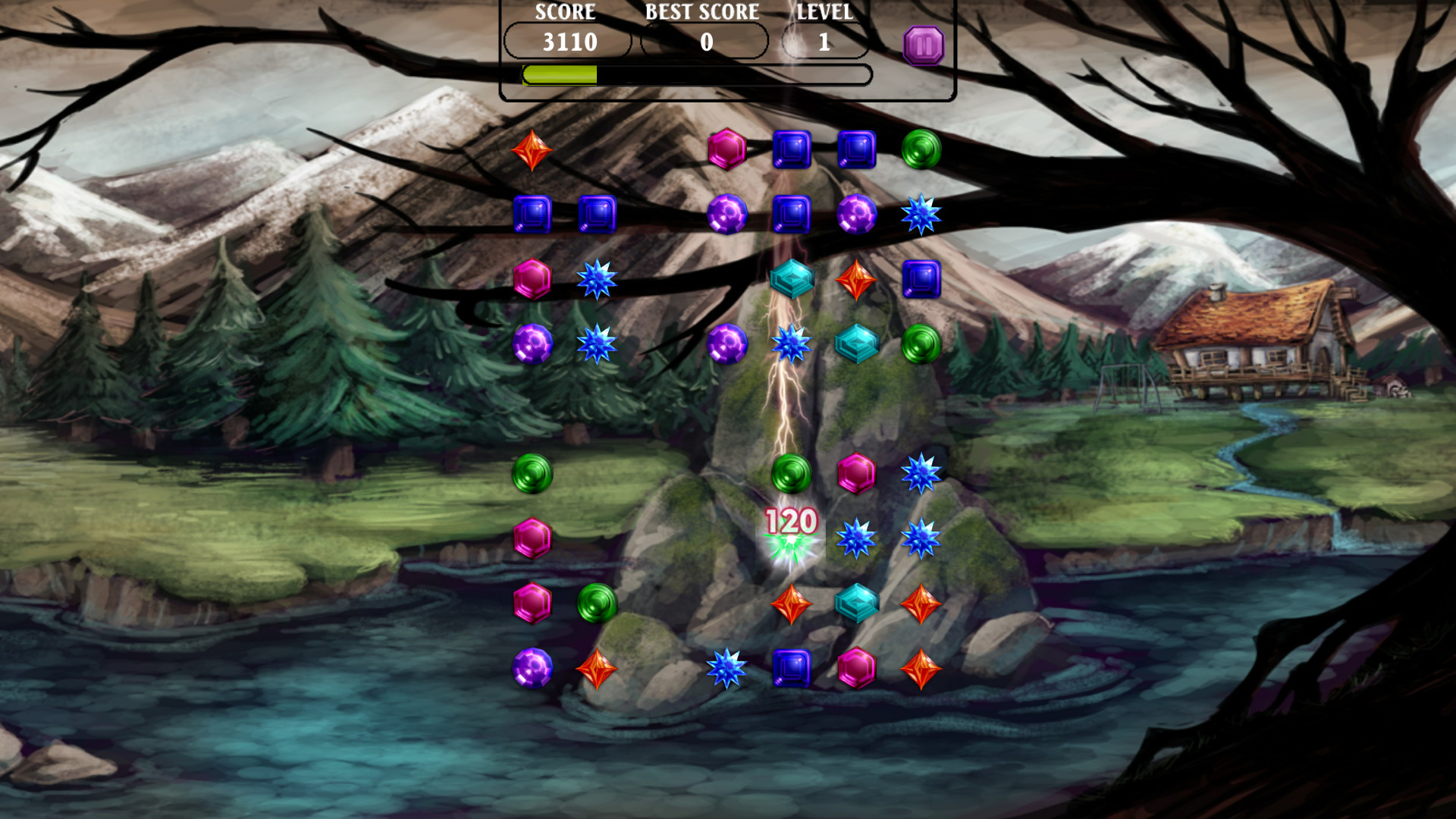Fairies Magical Jewel Match Quest screenshot