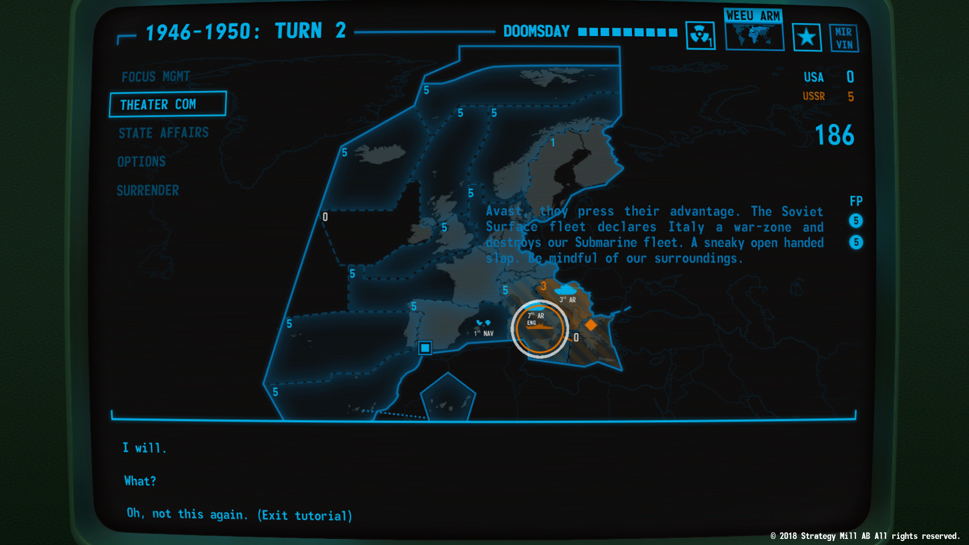 Terminal Conflict screenshot