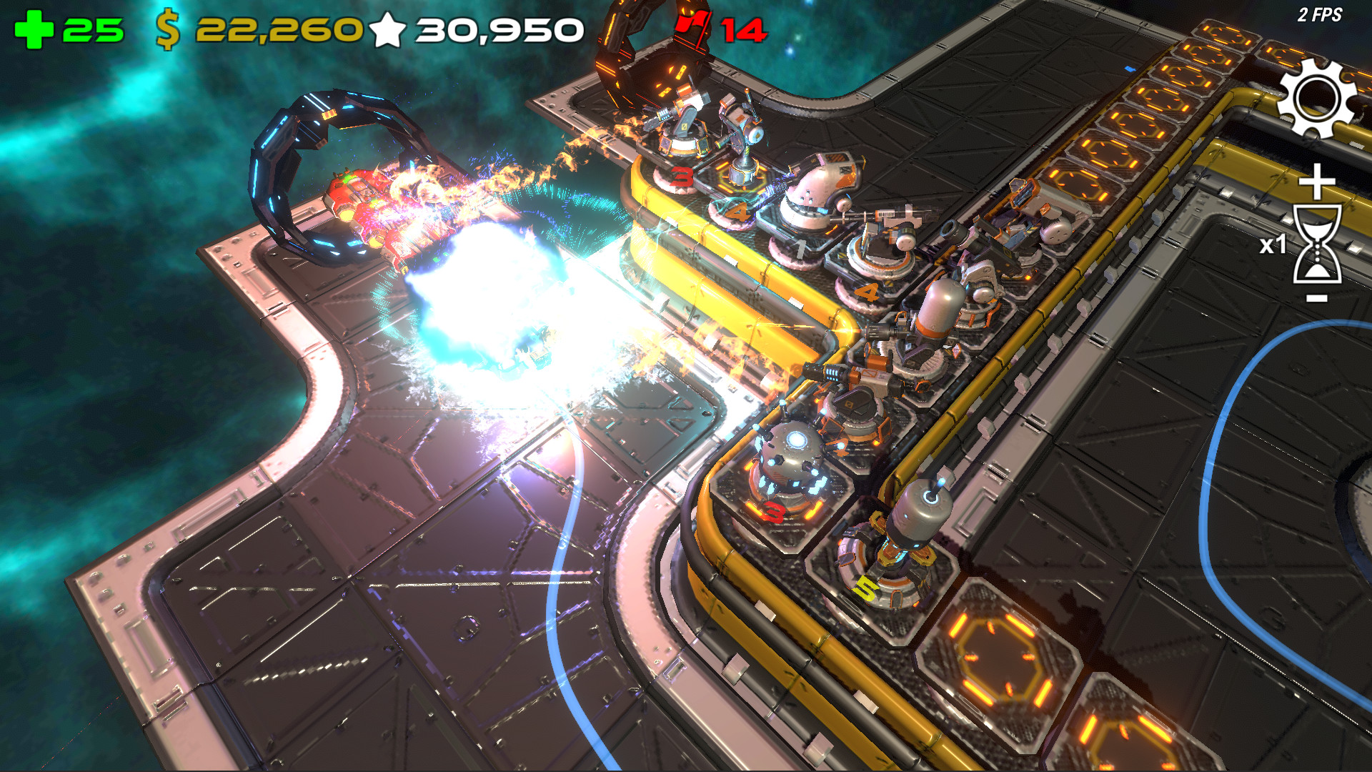 Space Panic Defense screenshot