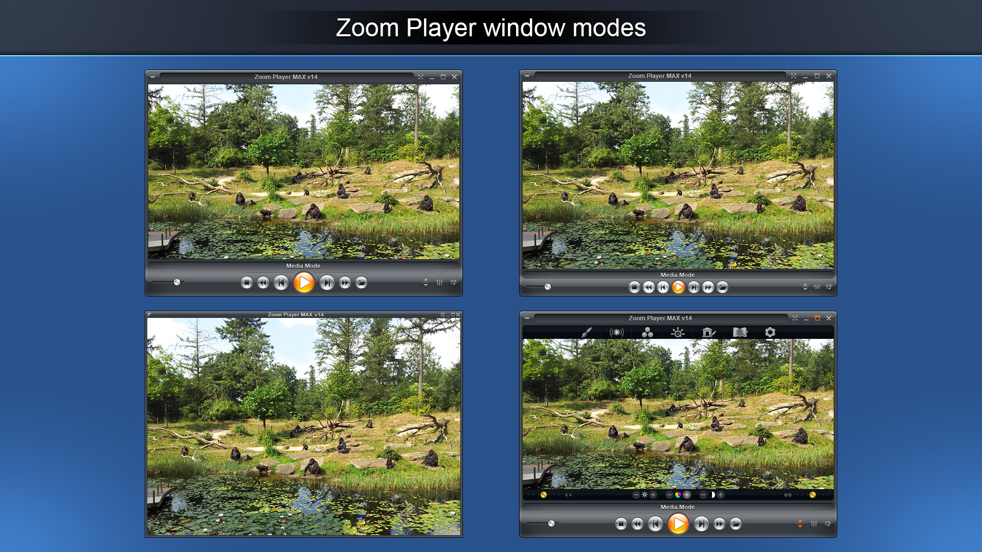 Zoom Player 14 : Steam Edition screenshot