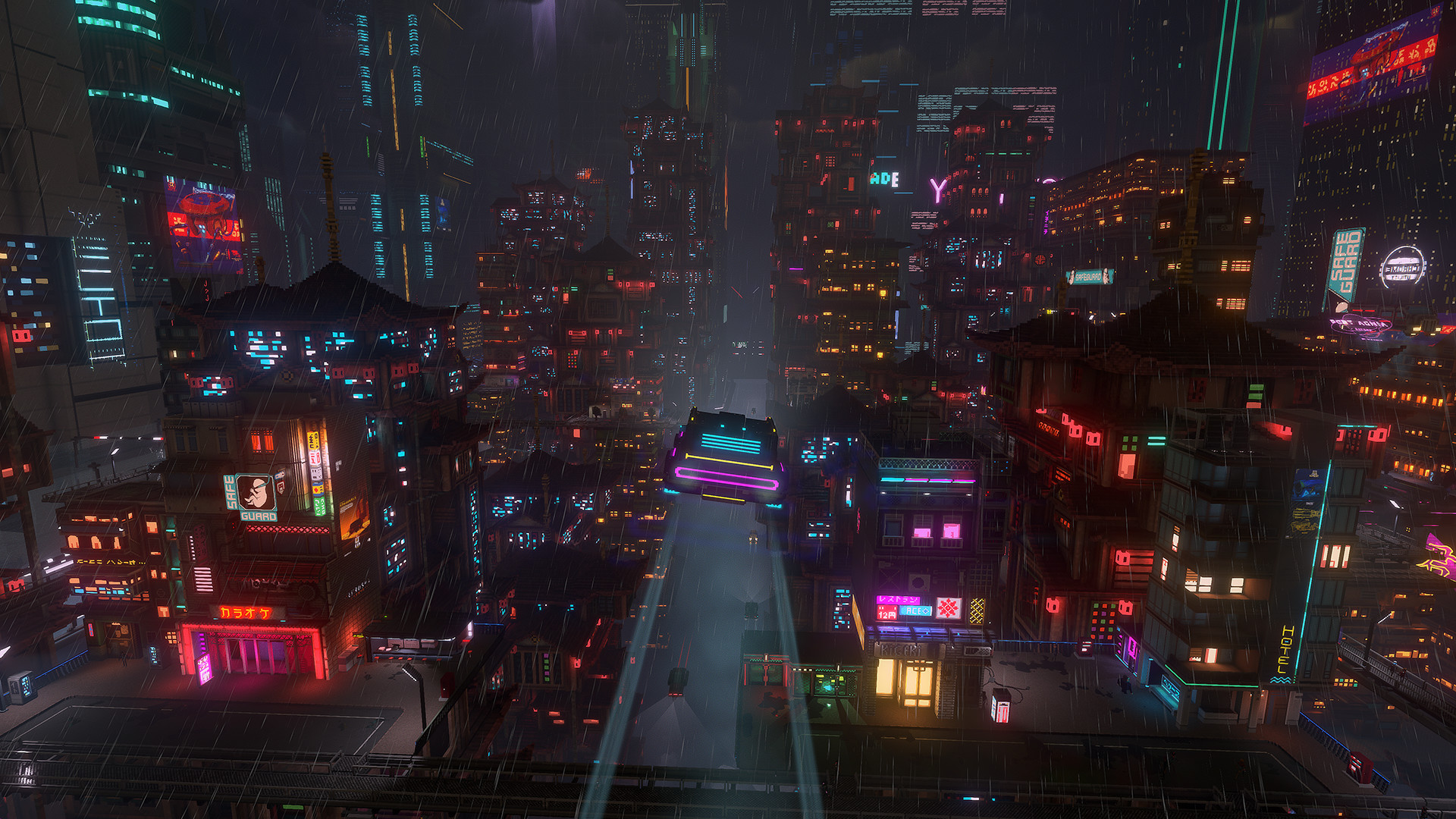 Cloudpunk screenshot