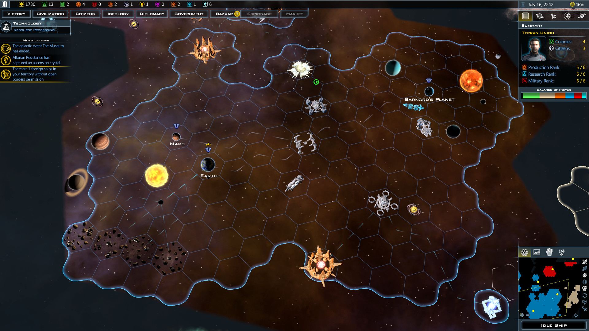 Galactic Civilizations III: Intrigue Expansion screenshot