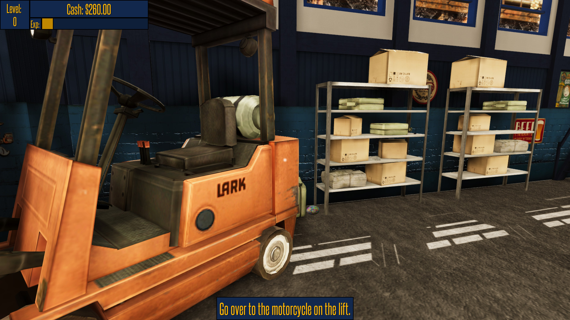 Motorbike Garage Mechanic Simulator screenshot