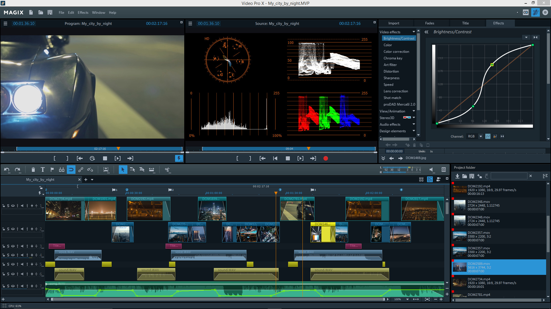 MAGIX Video Pro X9 Steam Edition screenshot