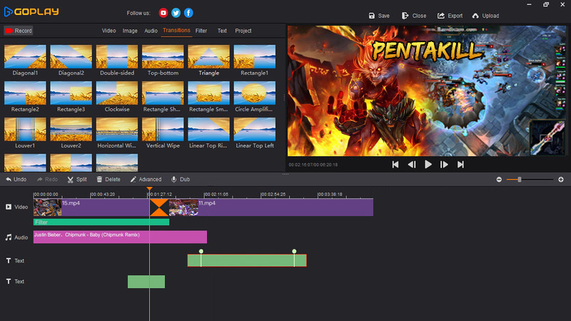 GoPlay Screen Recorder & Video Editor - Gaming Recording screenshot