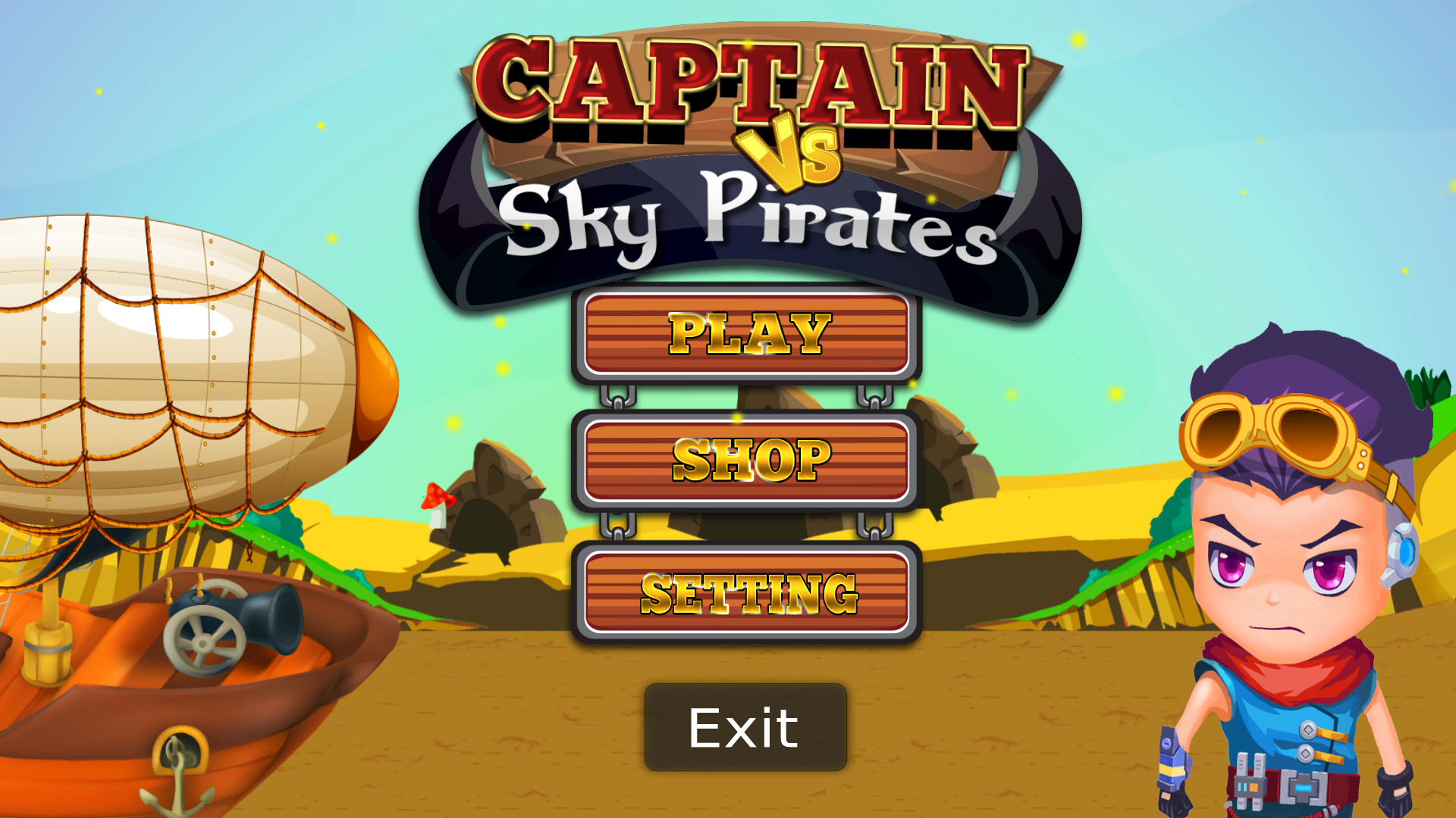 Captain vs Sky Pirates - Forest screenshot