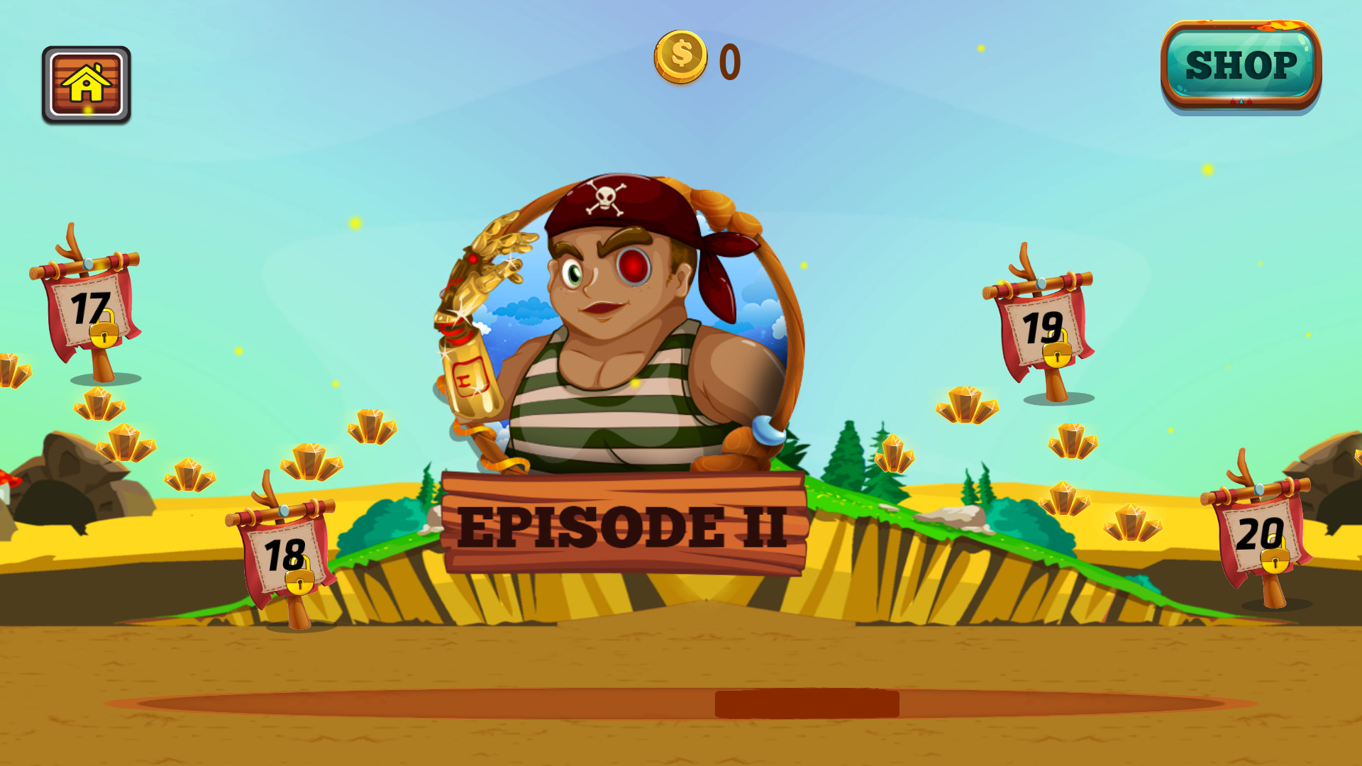 Captain vs Sky Pirates - Forest screenshot