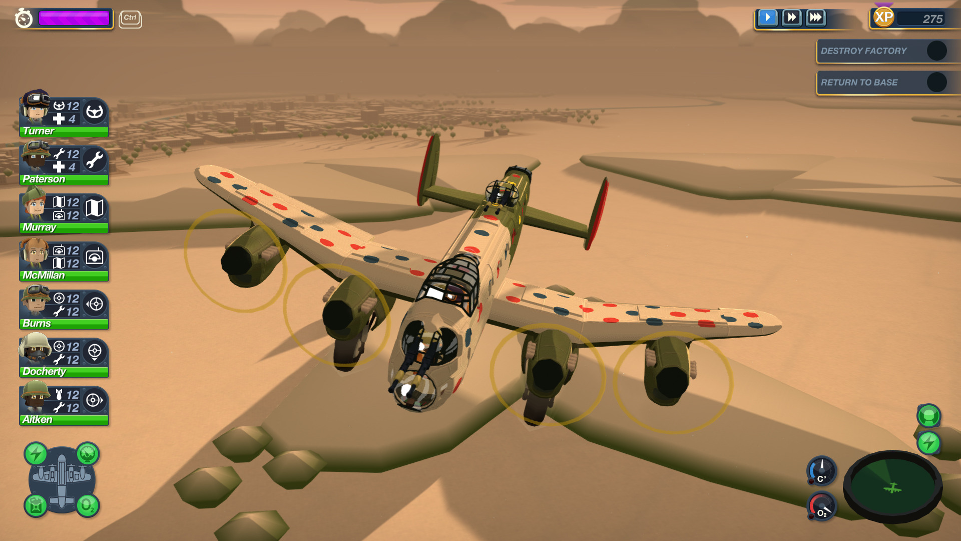 Bomber Crew Secret Weapons DLC screenshot