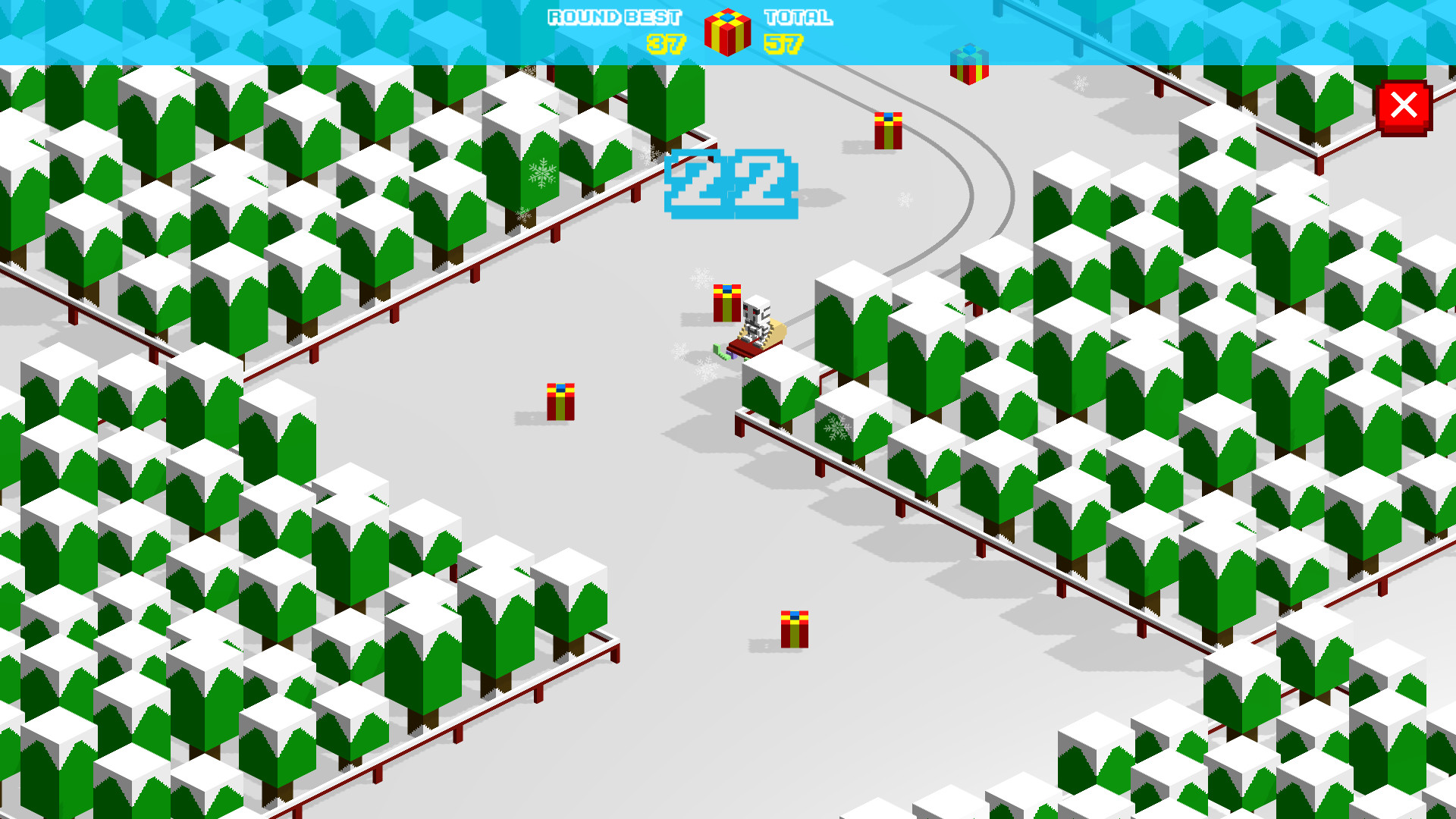 Christmas Race screenshot
