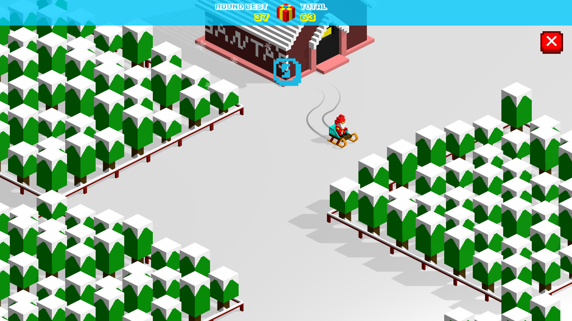 Christmas Race screenshot