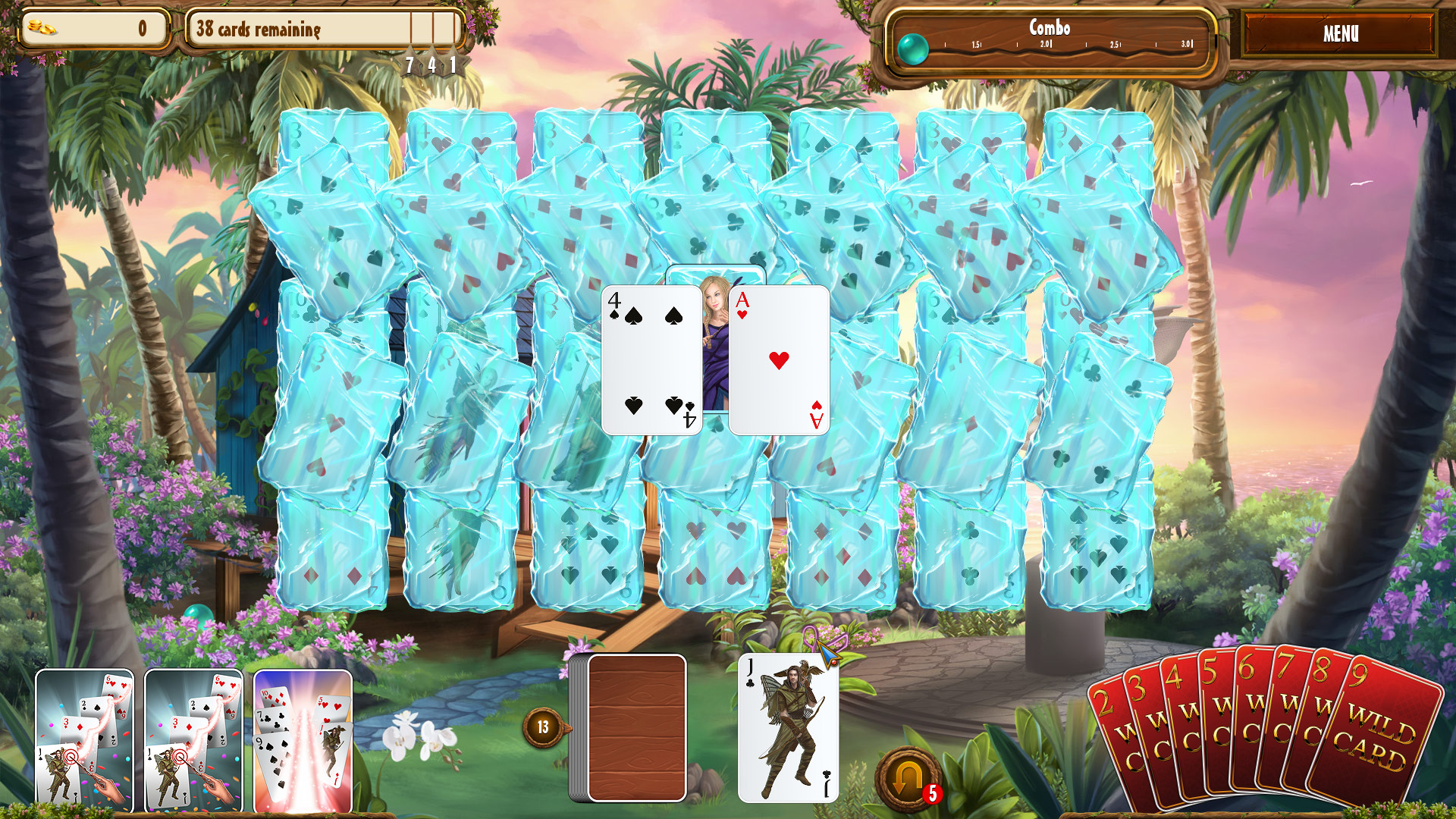Fantasy Quest Solitaire screenshot