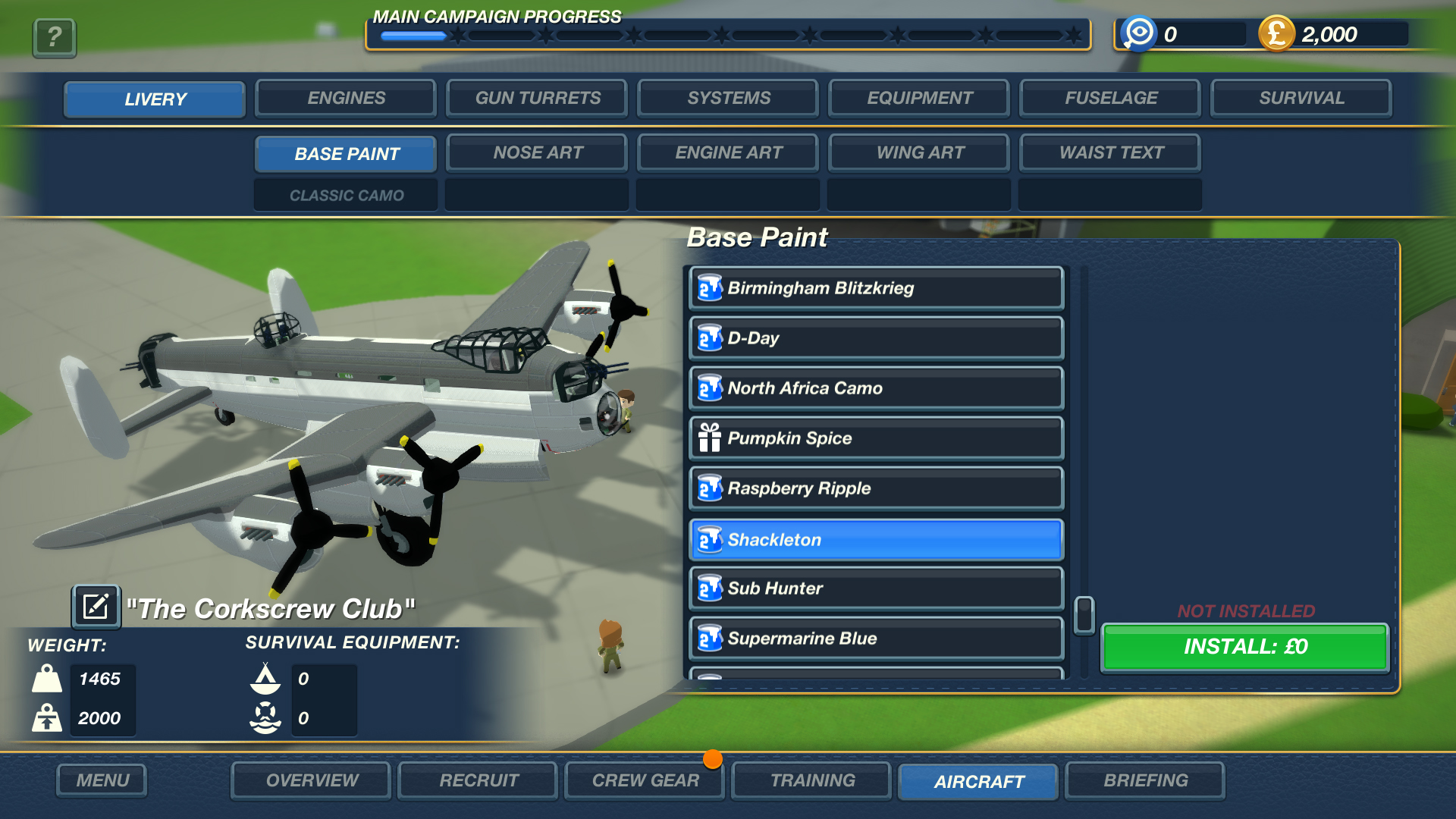 Bomber Crew Skin Pack 2 screenshot