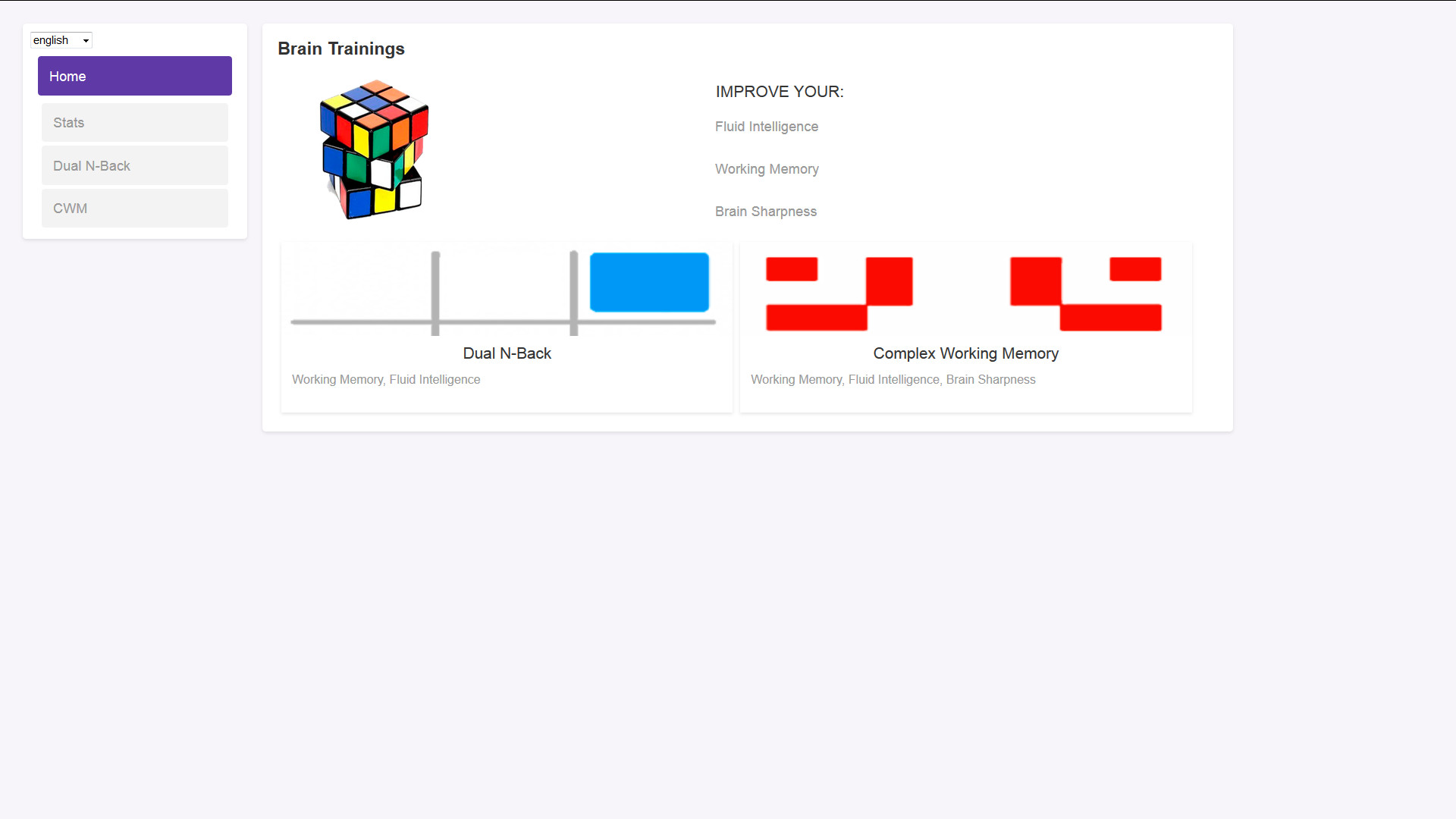 2-in-1 Fluid Intelligence screenshot