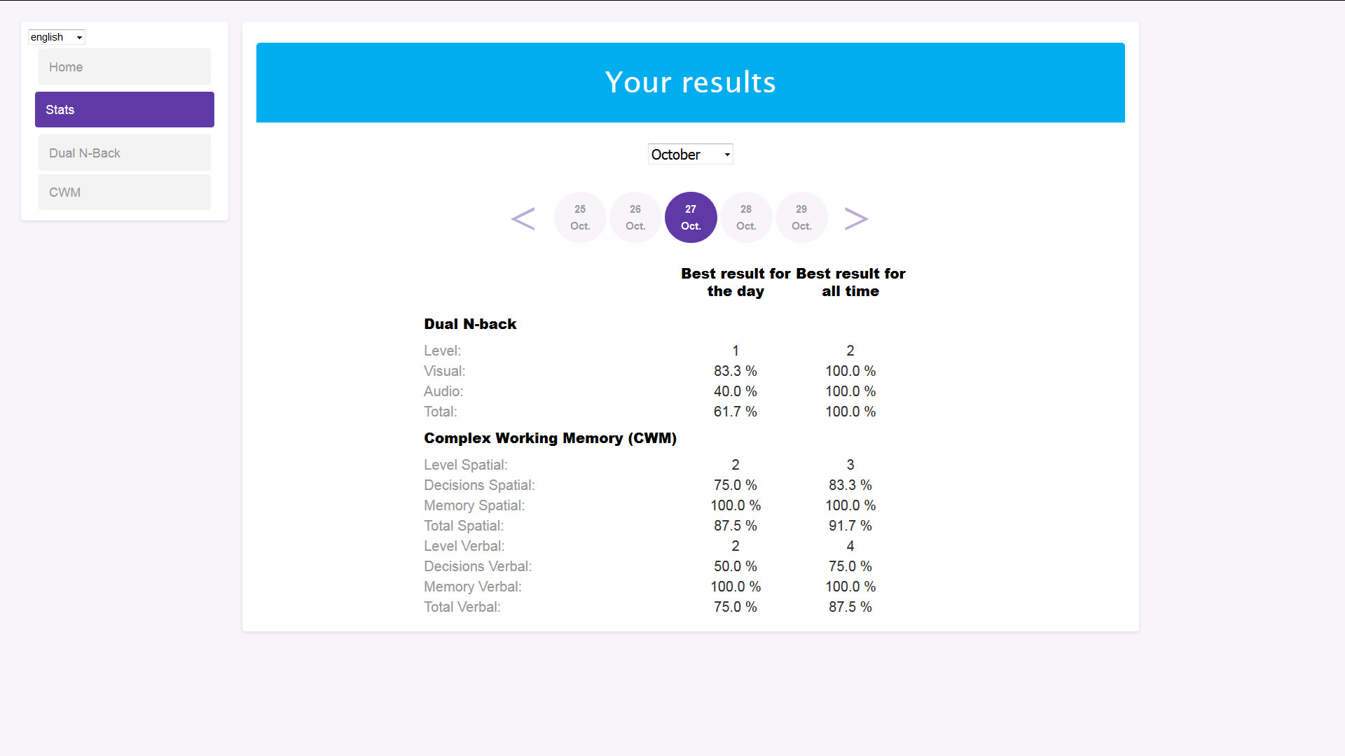 2-in-1 Fluid Intelligence screenshot