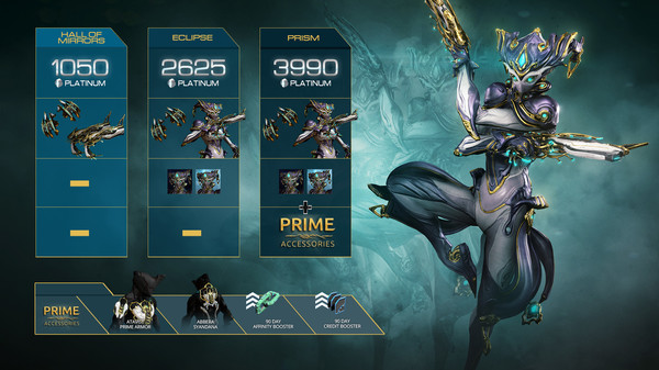 скриншот Mirage Prime: Hall of Mirrors Pack 1
