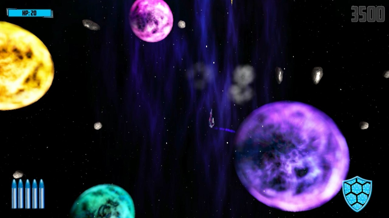 GALAXY 3D SPACE DEFENDER screenshot