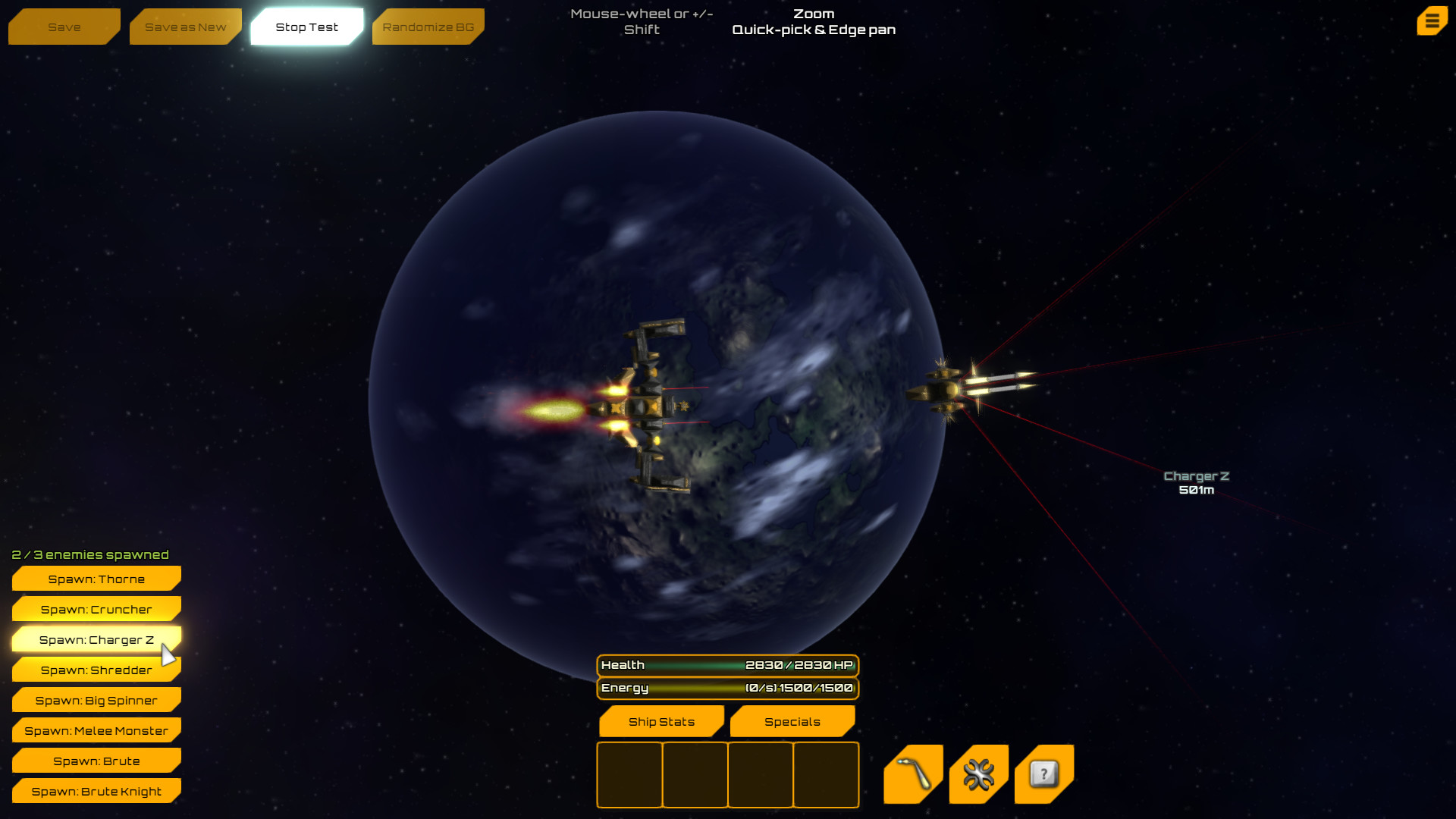 Advanced Mechanized Spacecraft screenshot