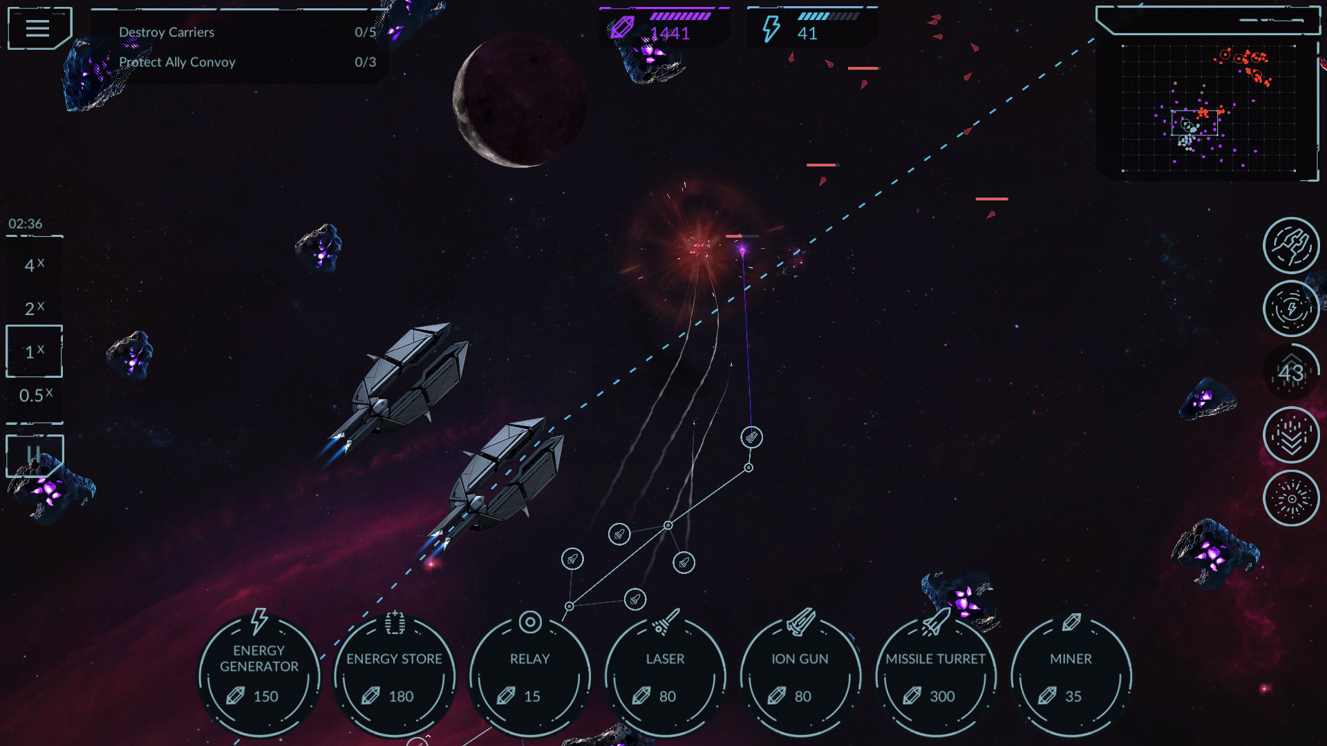 Phantom Signal — Sci-Fi Strategy Game screenshot