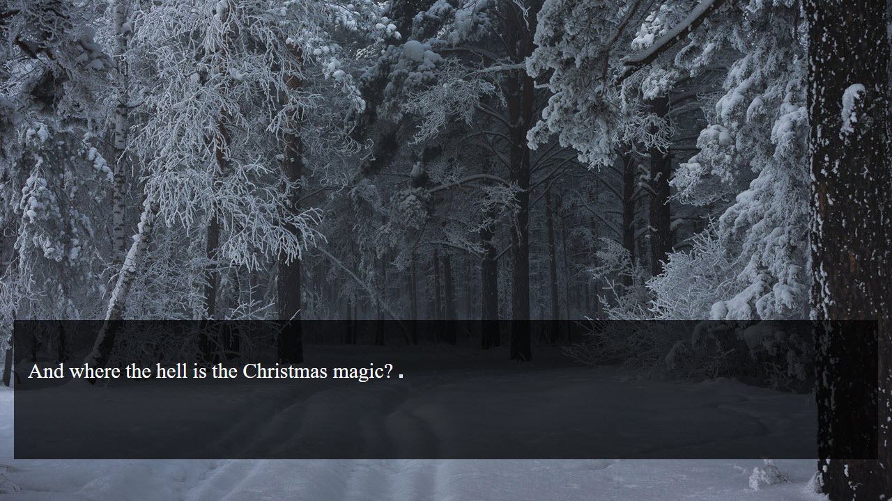 Christmas Tale - Visual Novel screenshot