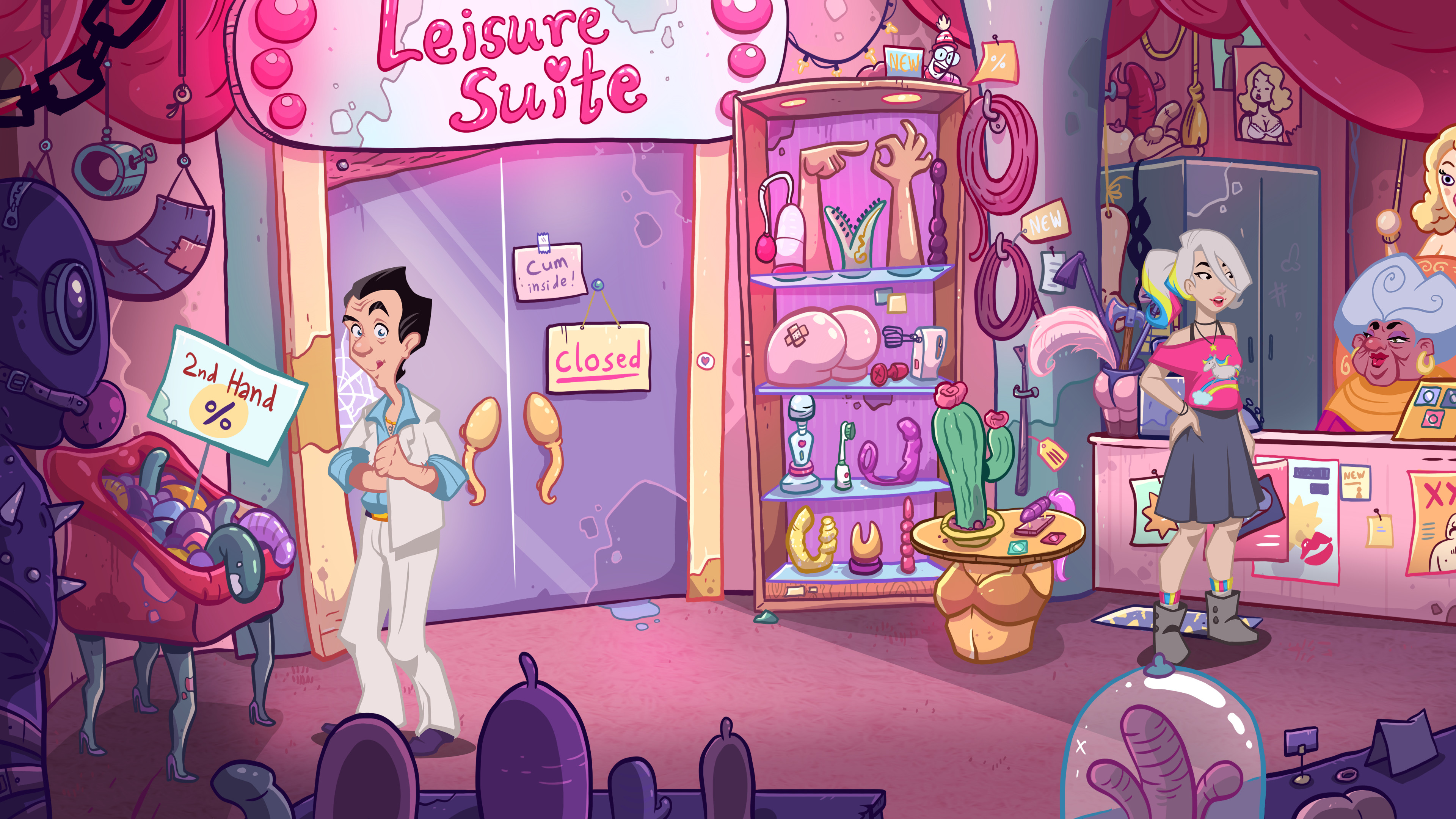 Leisure Suit Larry - Wet Dreams Don't Dry screenshot