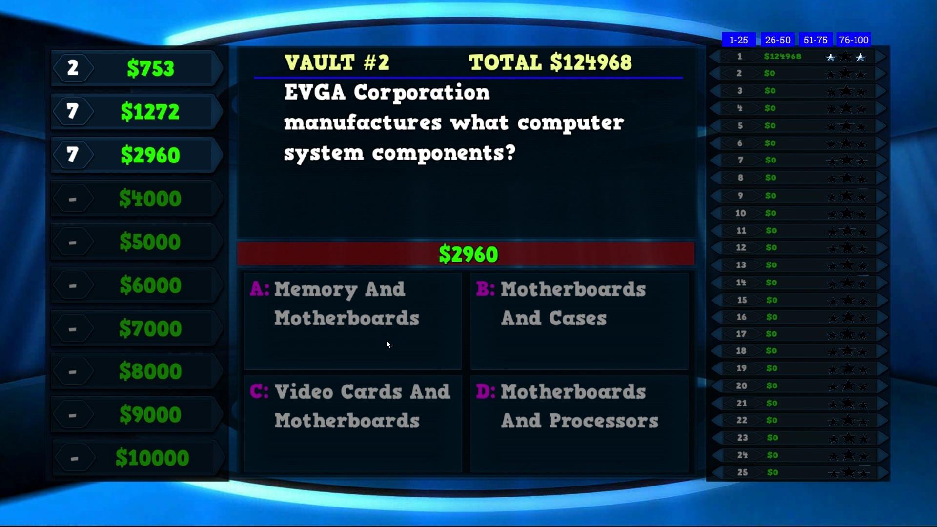 Trivia Vault: Technology Trivia Deluxe screenshot