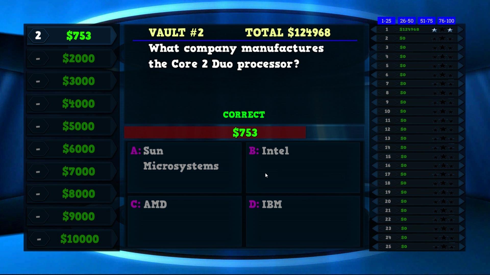 Trivia Vault: Technology Trivia Deluxe screenshot