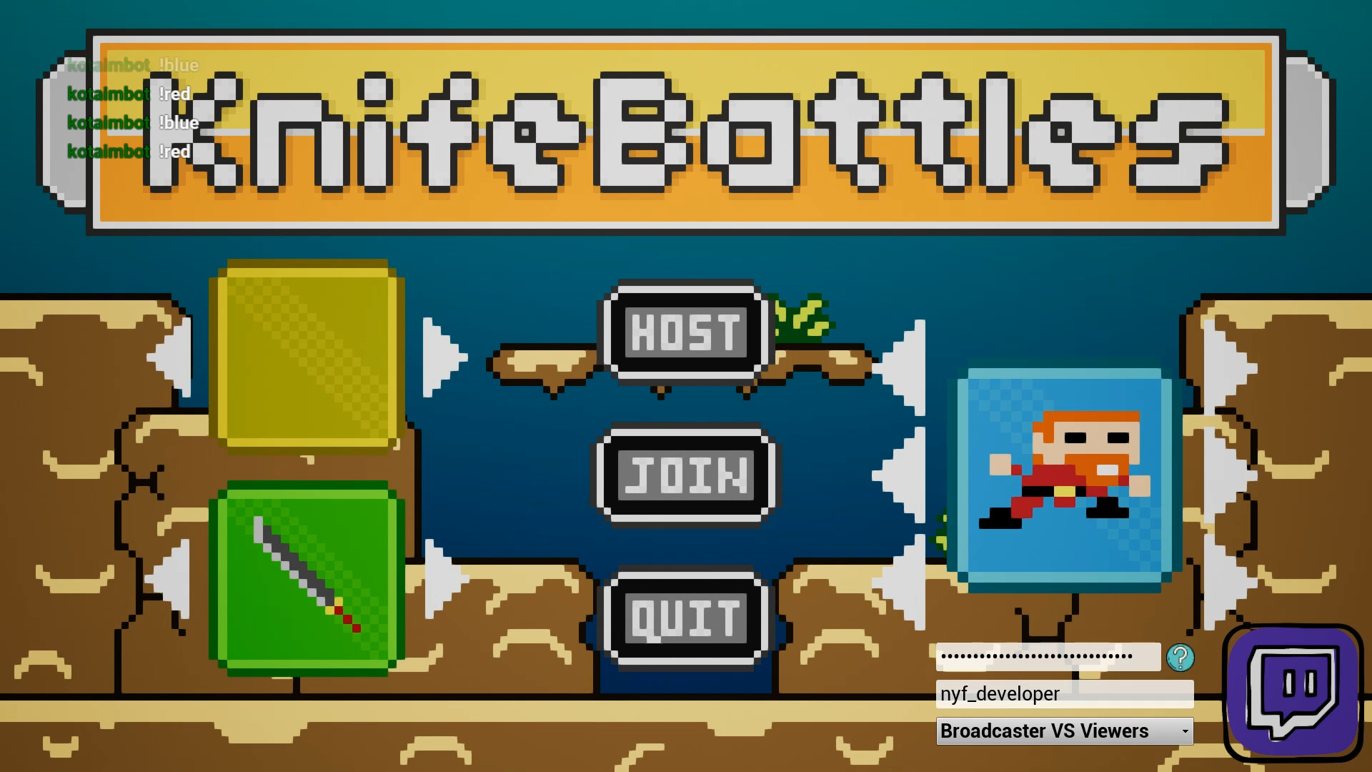 Knife Battles - Twitch Integration screenshot