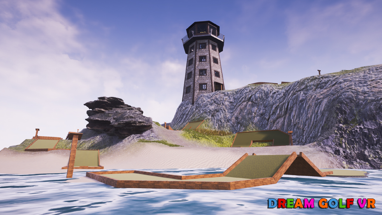 Dream Golf VR - Lighthouse Island screenshot