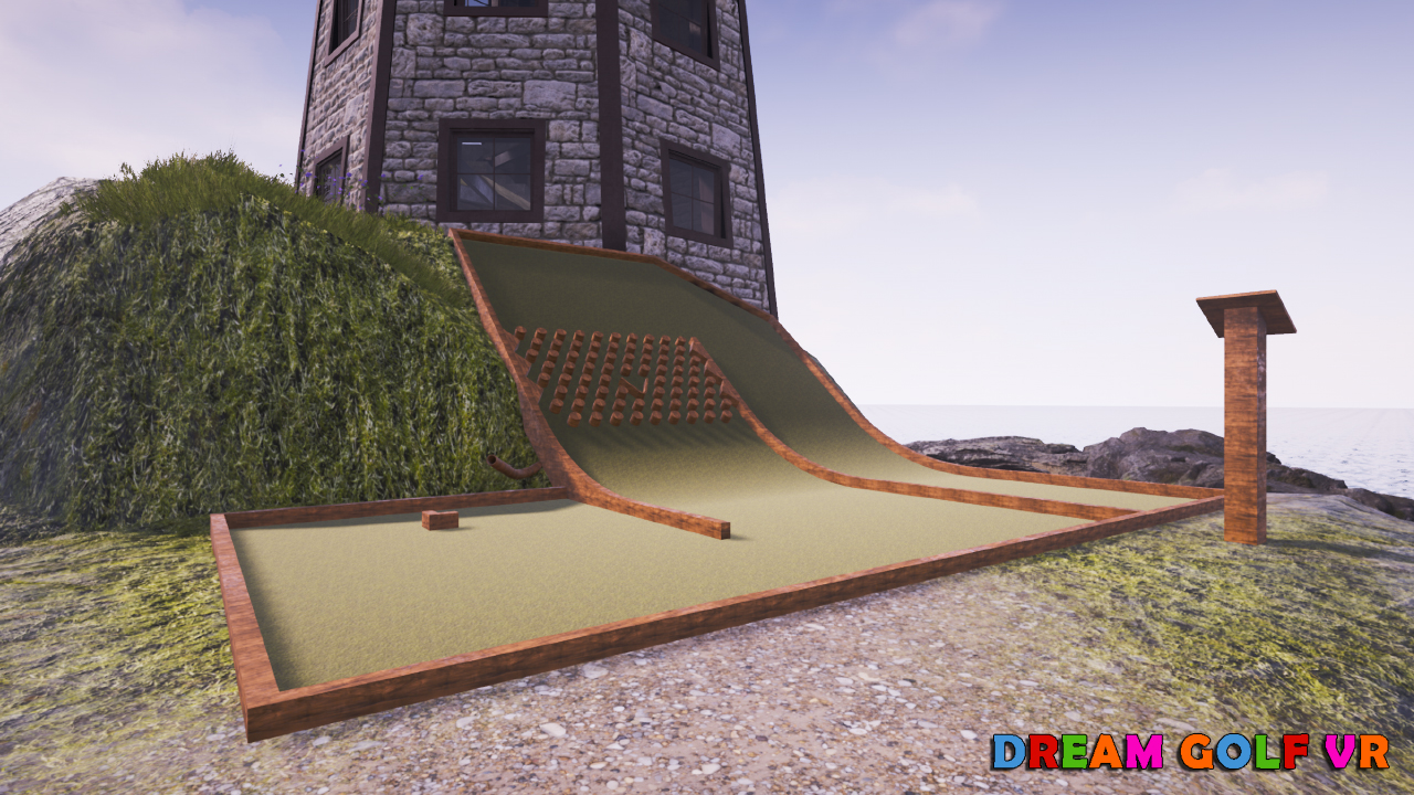 Dream Golf VR - Lighthouse Island screenshot