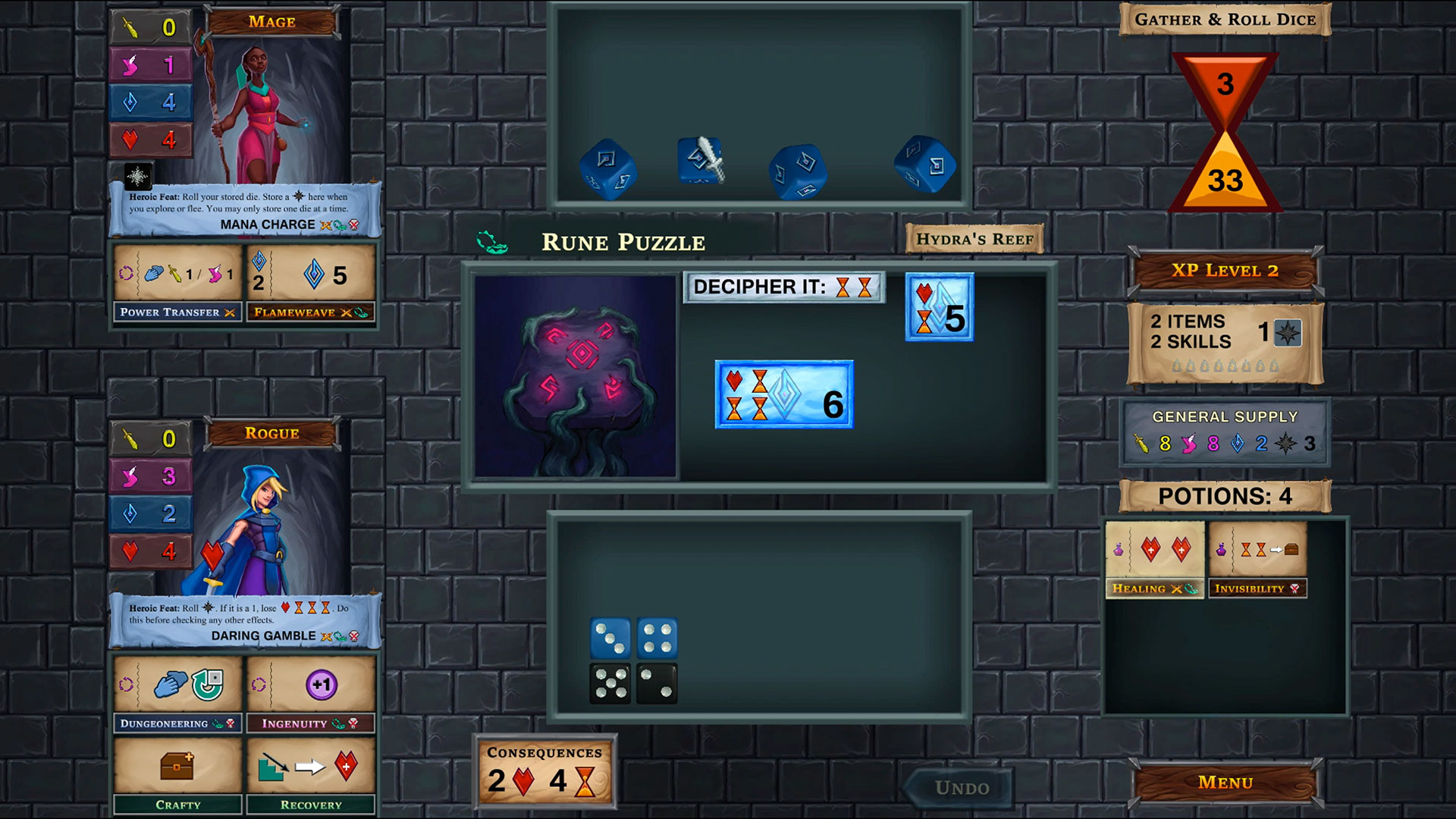 One Deck Dungeon screenshot