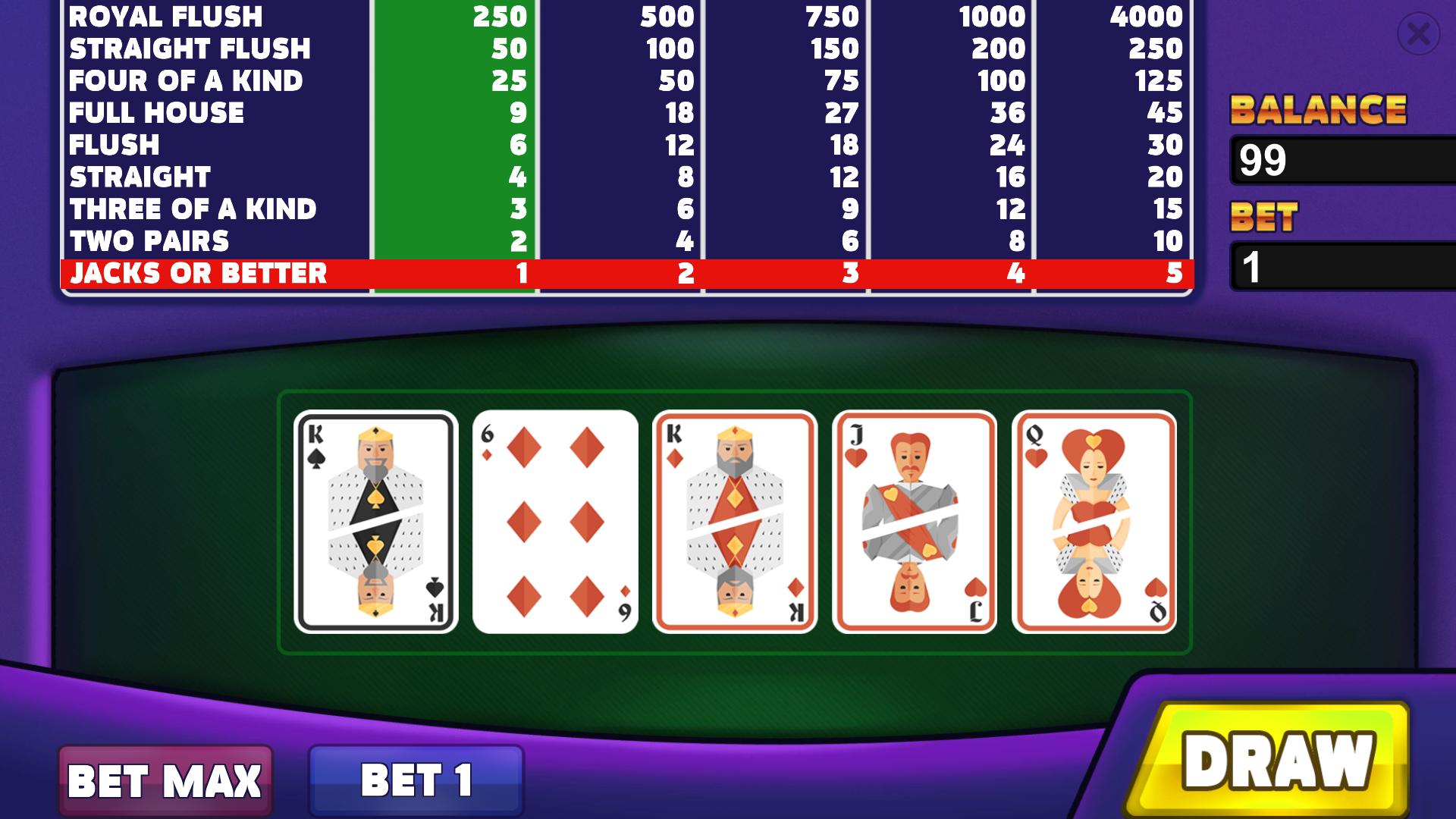 Royal Casino: Video Poker screenshot