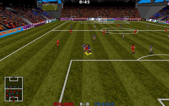 VR Soccer '96 screenshot