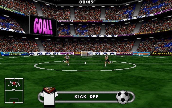 VR Soccer '96 screenshot