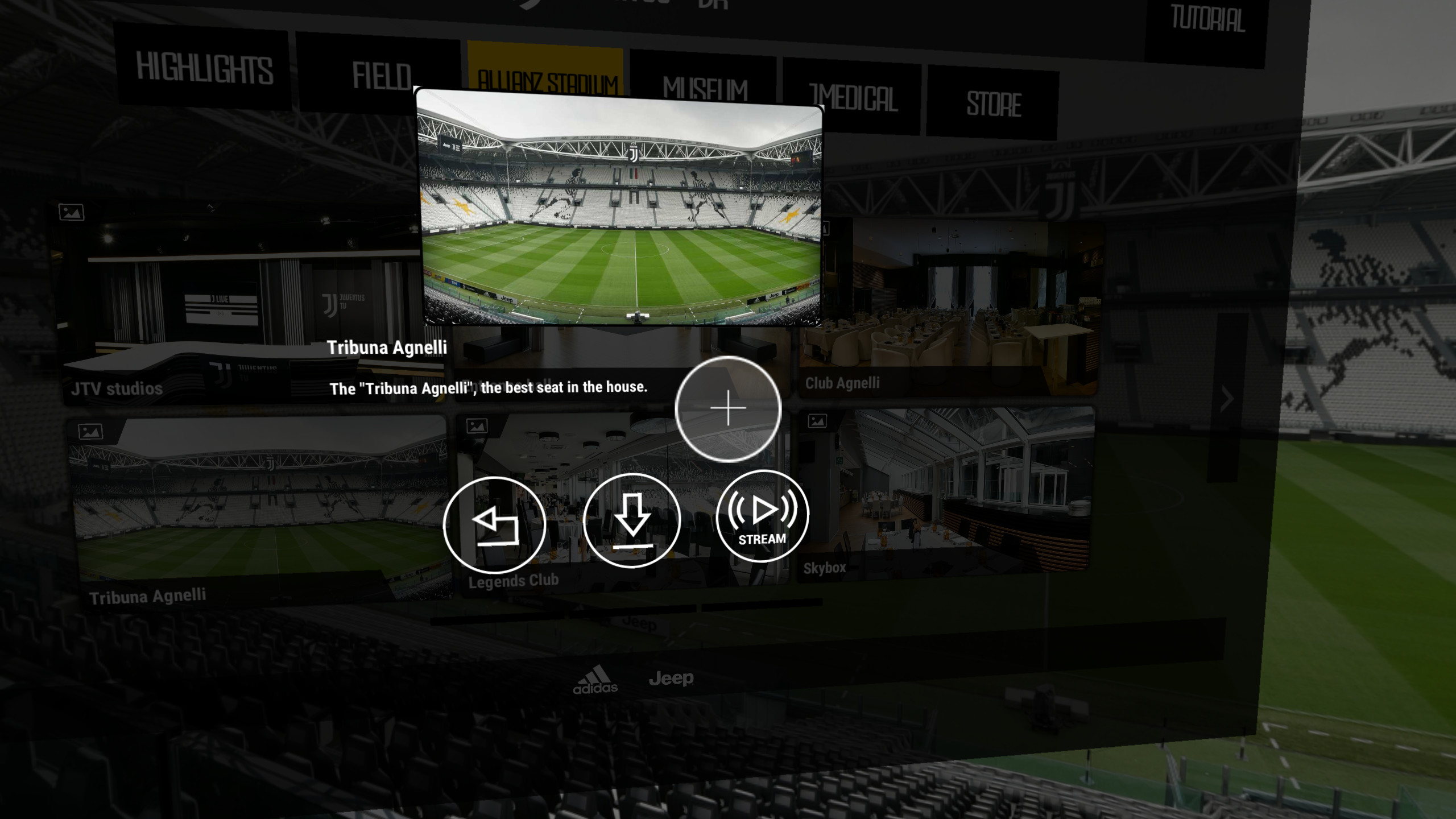 Juventus VR screenshot
