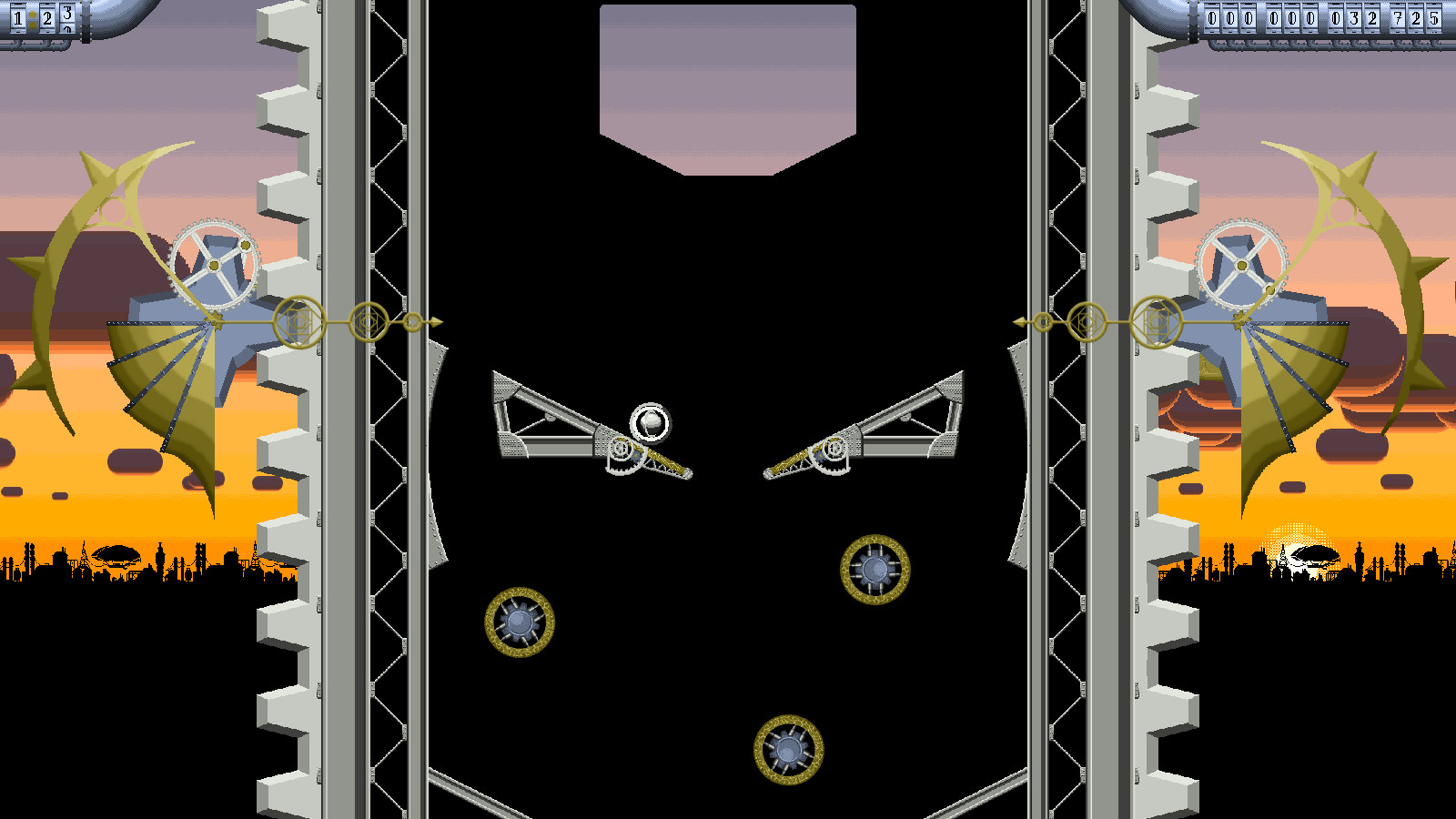 Super Steampunk Pinball 2D screenshot