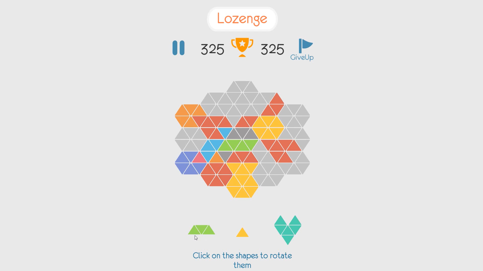 Lozenge screenshot
