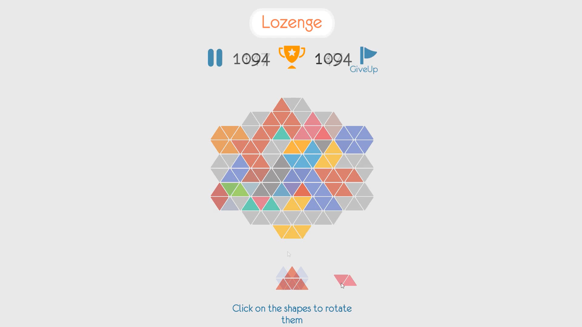 Lozenge screenshot