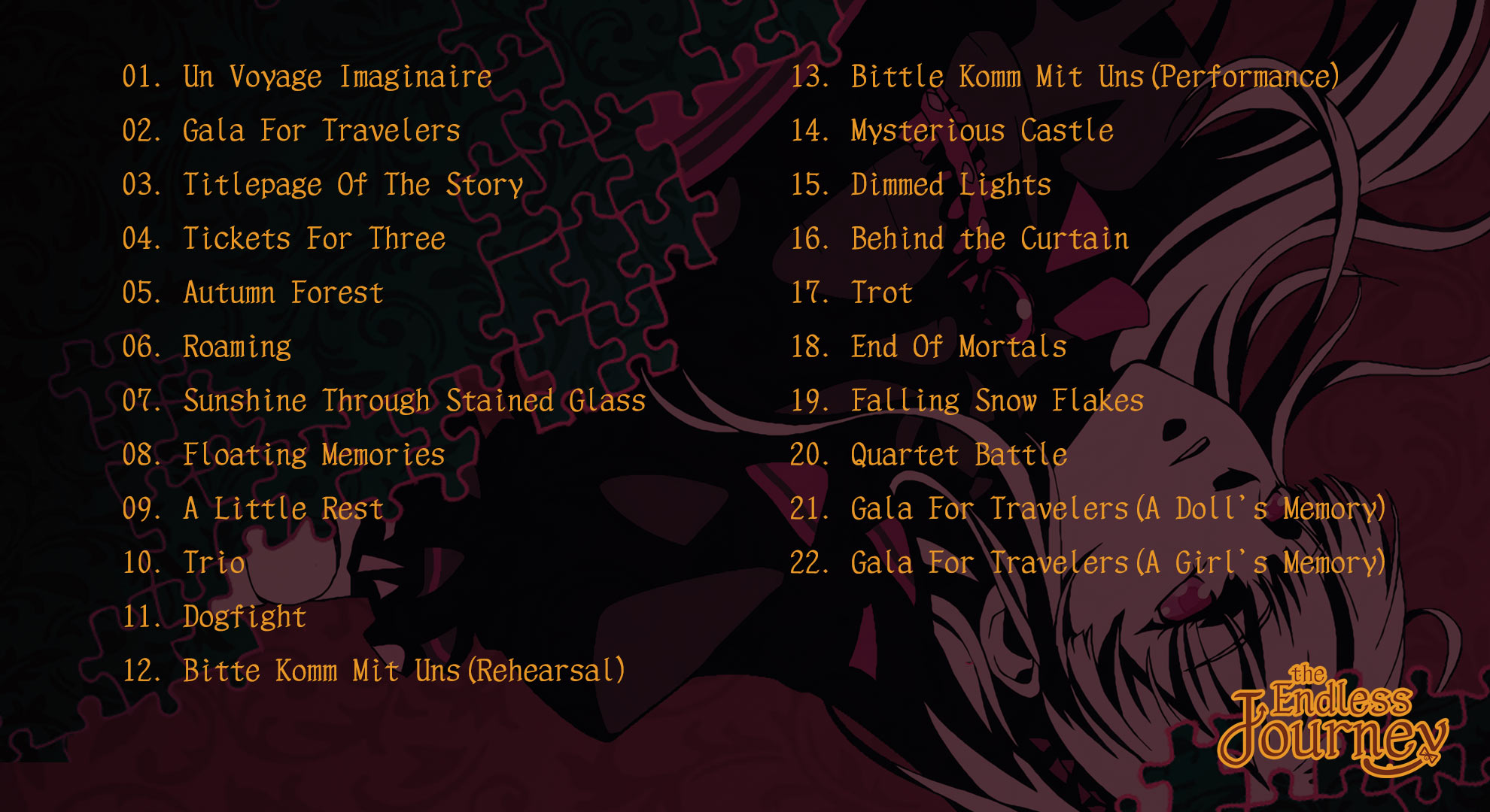 The Endless Journey-Original Soundtrack screenshot