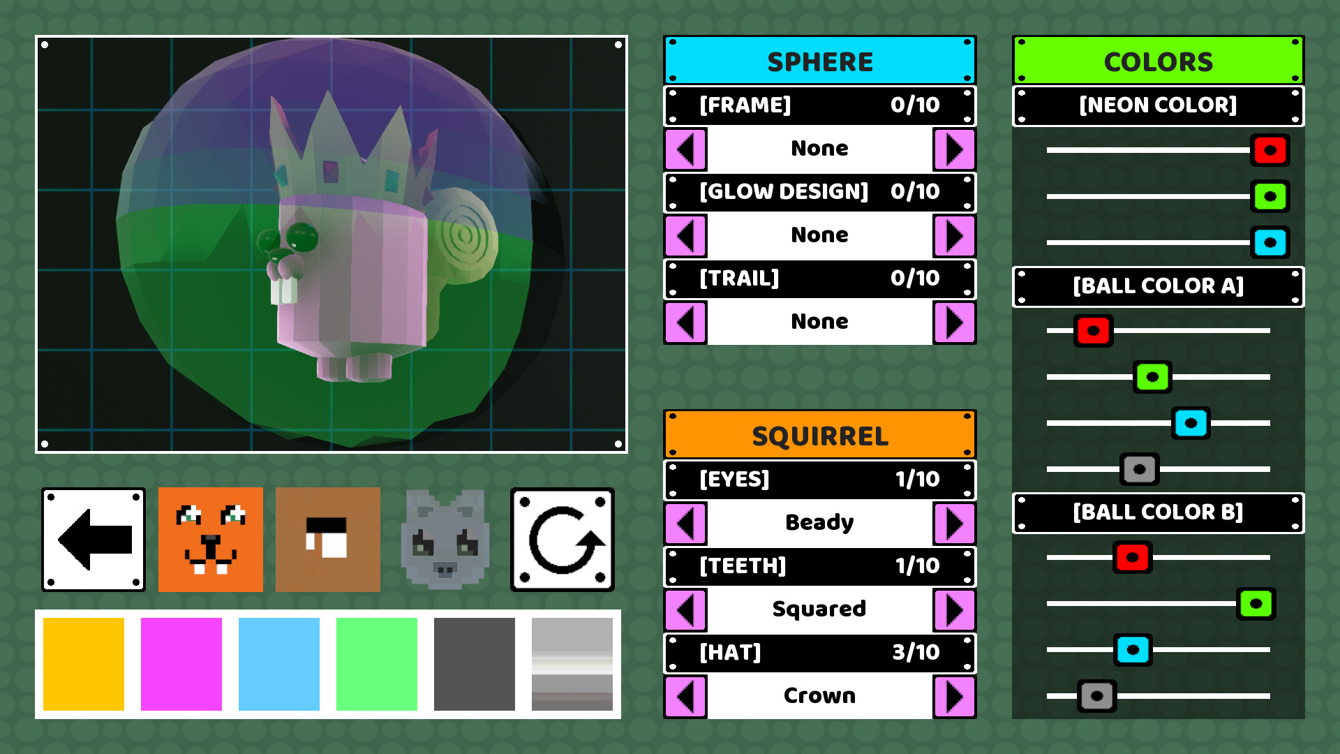 Squirrel Sphere screenshot