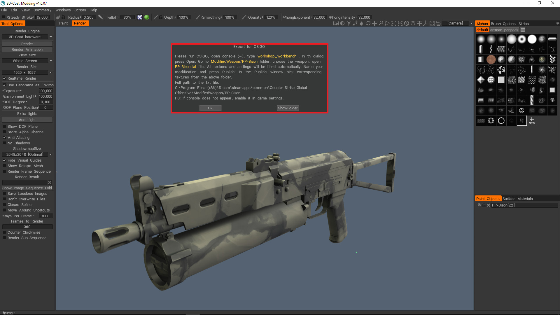 3DCoat Modding Tool screenshot