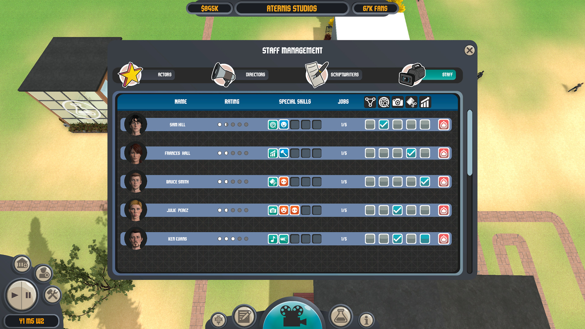 Filmmaker Tycoon screenshot