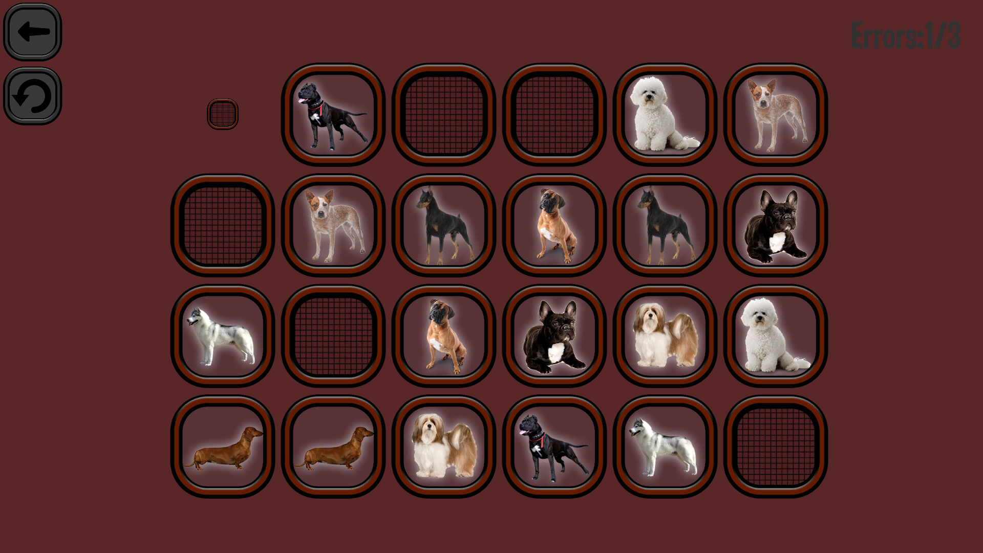Animals Memory: Dogs screenshot