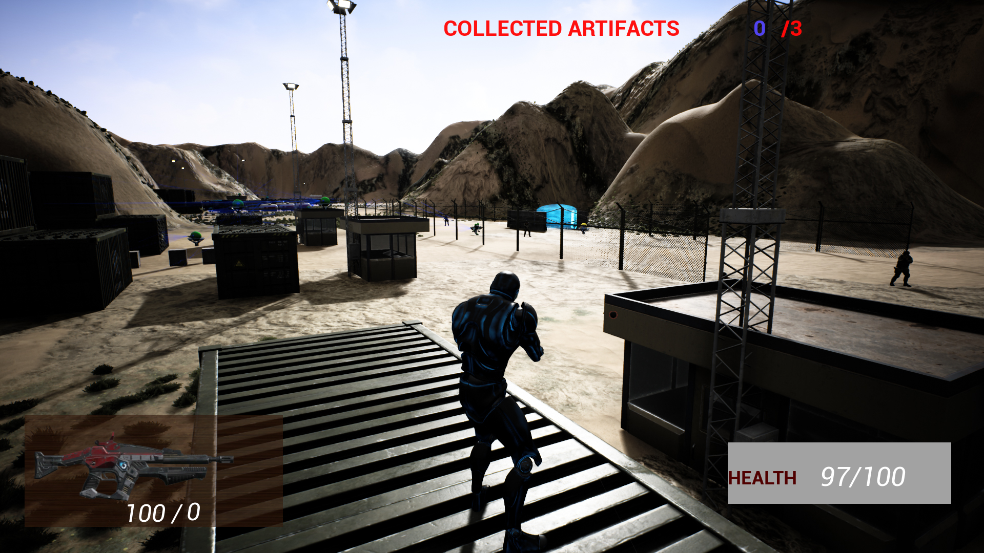 Cyborg Invasion Shooter 2: Battle Of Earth screenshot