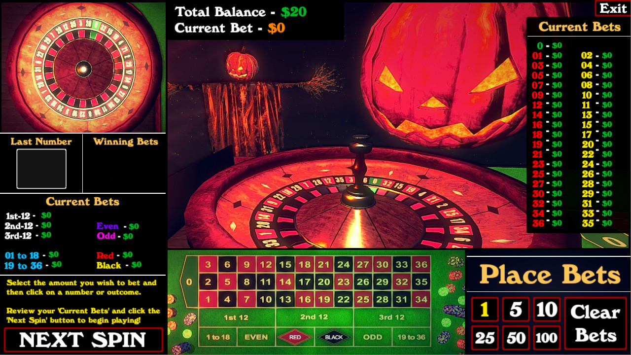 Roulette Simulator screenshot