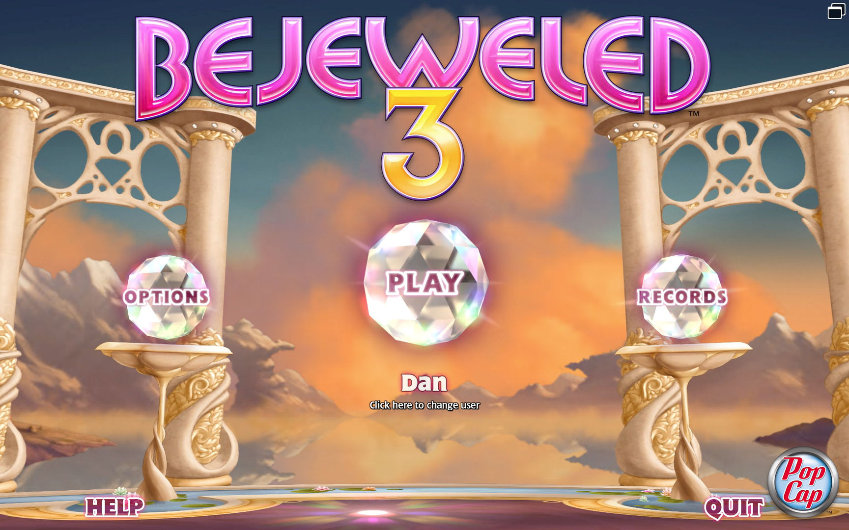 bejeweled 3 online vista not working
