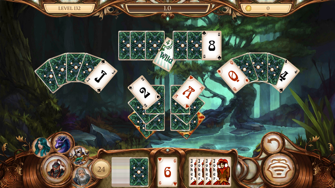 Snow White Solitaire. Legacy of Dwarves screenshot