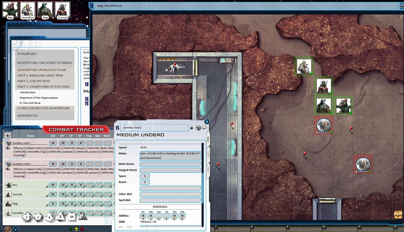 Fantasy Grounds - Starfinder RPG - Dead Suns AP 1: Incident at Absalom Station (SFRPG) screenshot