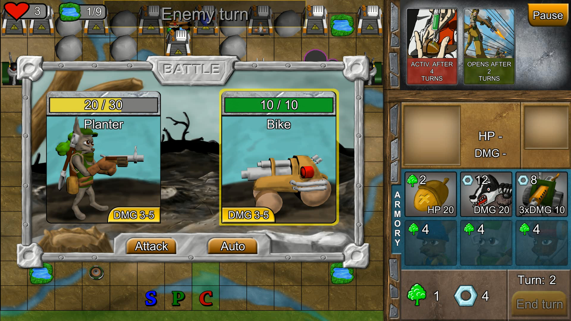 Army of Squirrels screenshot